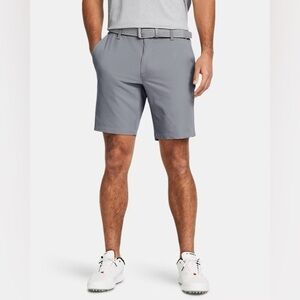 2/60$ Men's UNDER ARMOUR Drive Tapered GRAY Shorts SIZE 30